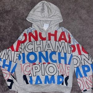 Champion Gray Graphic Sweatshirt